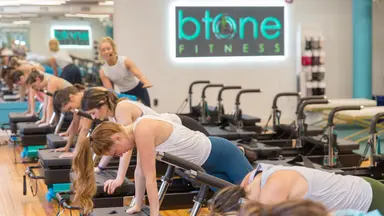 A class at BTONE Fitness