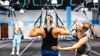 A camp at a Burn Boot Camp location