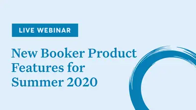 New Booker product features for Summer 2020