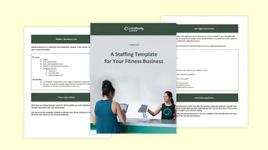 A staffing template for your fitness business