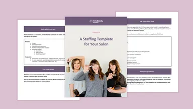 A staffing template for your salon