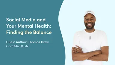 Thomas Drew 1AND1 Life social media mental health