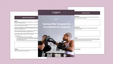 Business plan for your martial arts business