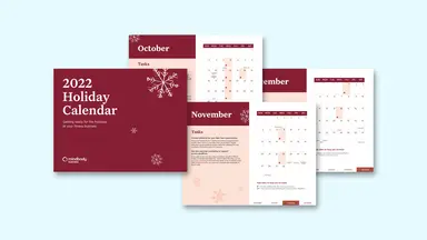 2022 Holiday Calendar for Fitness Businesses