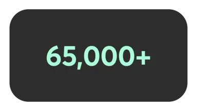 65,000+