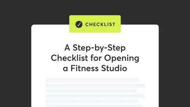 A Step-by-Step Checklist for Opening a Fitness Studio