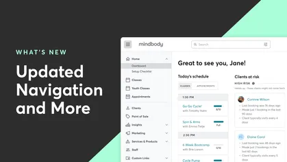 updated navigation blog header
