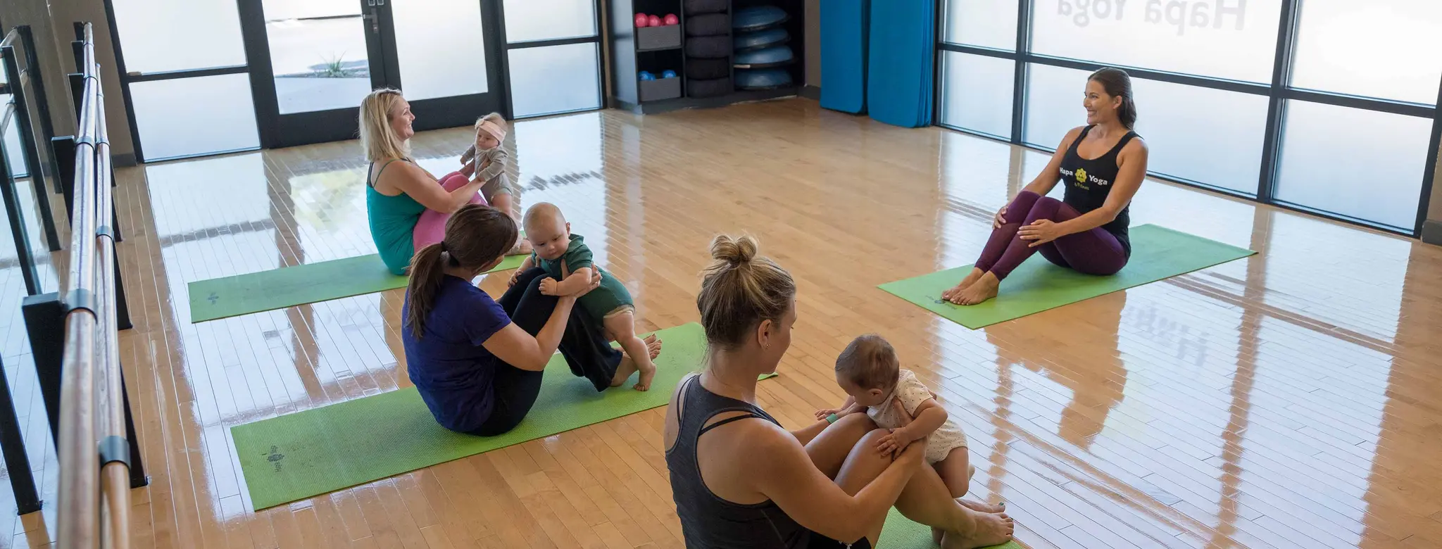 A Class at Hapa Yoga