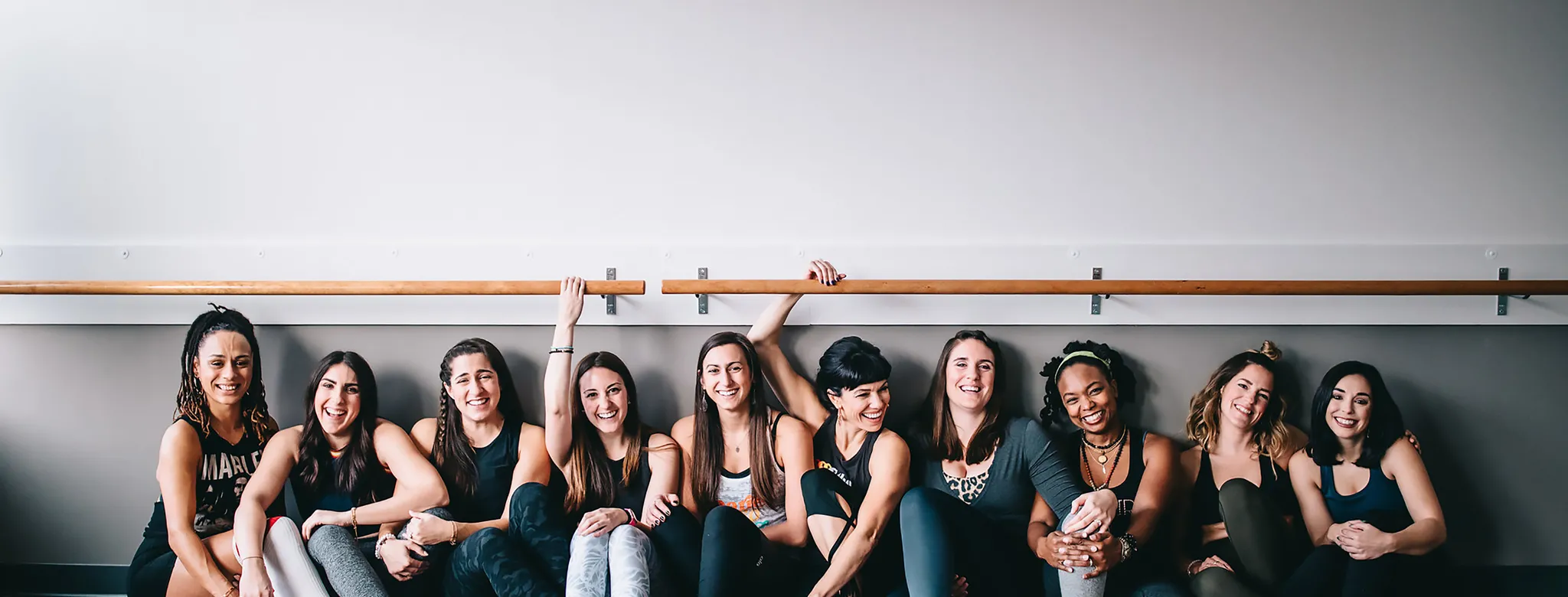 A group of women at a Barre & Soul location