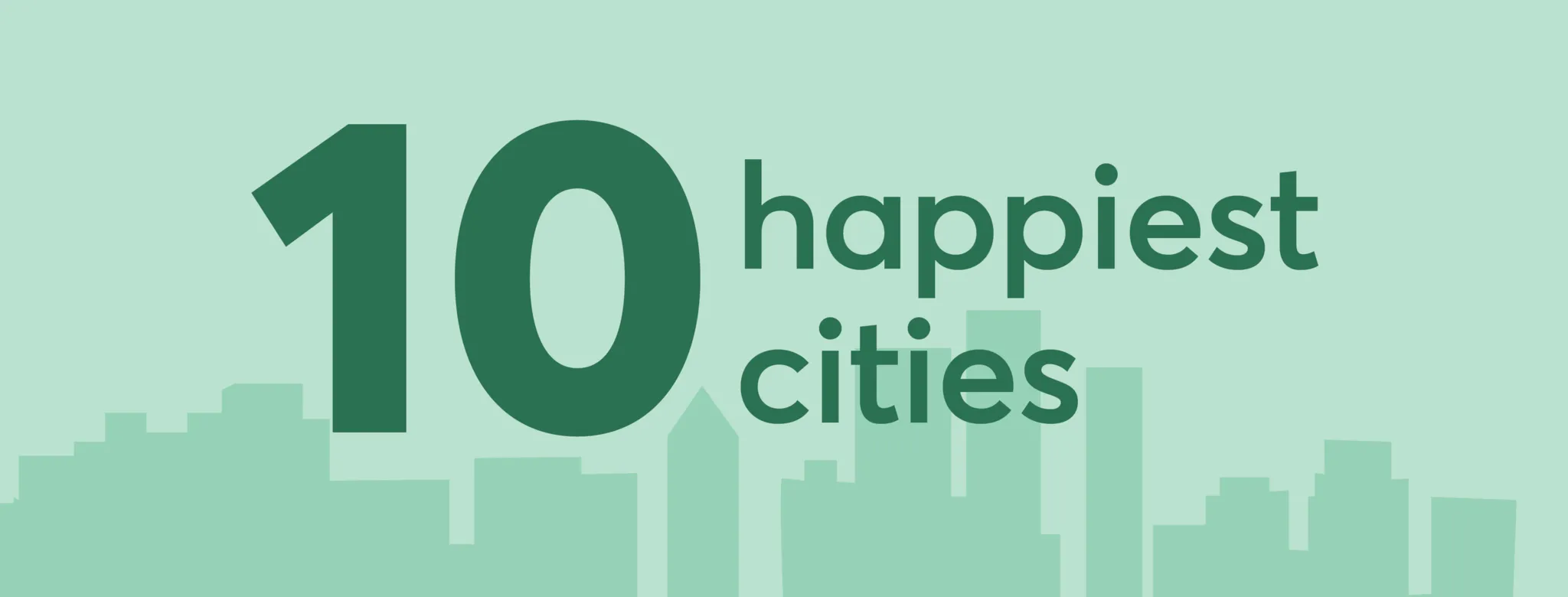 Top 10 Happiest Cities in the US in 2020 Mindbody