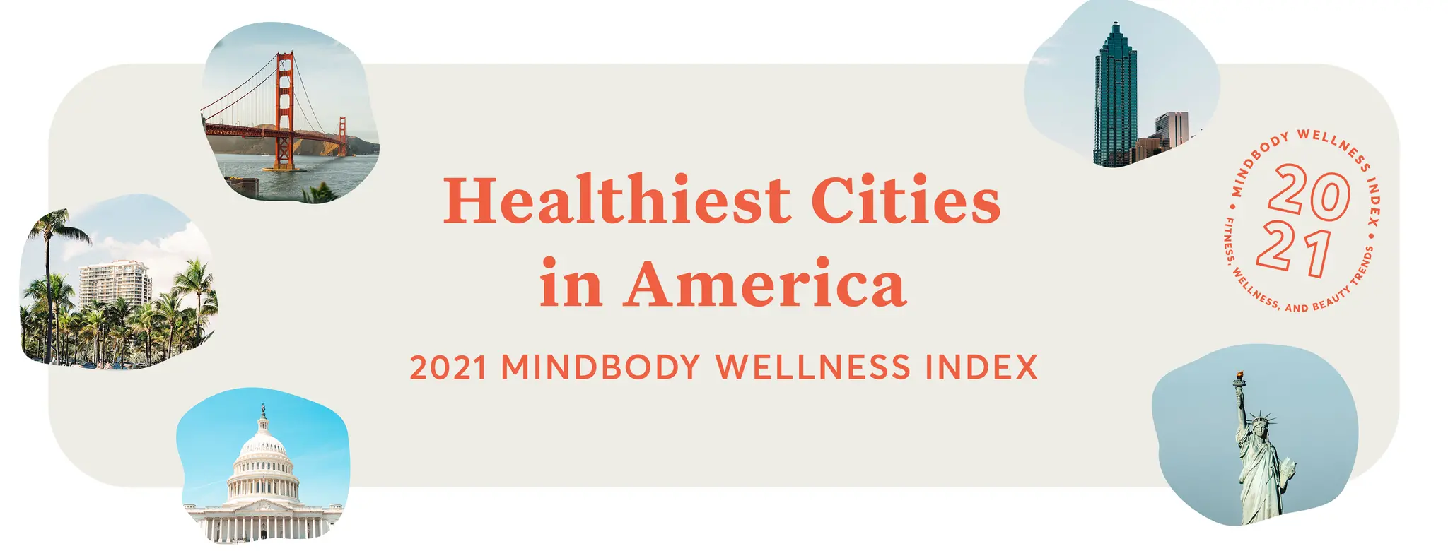 Healthiest cities in America: 2021 Mindbody Wellness Index