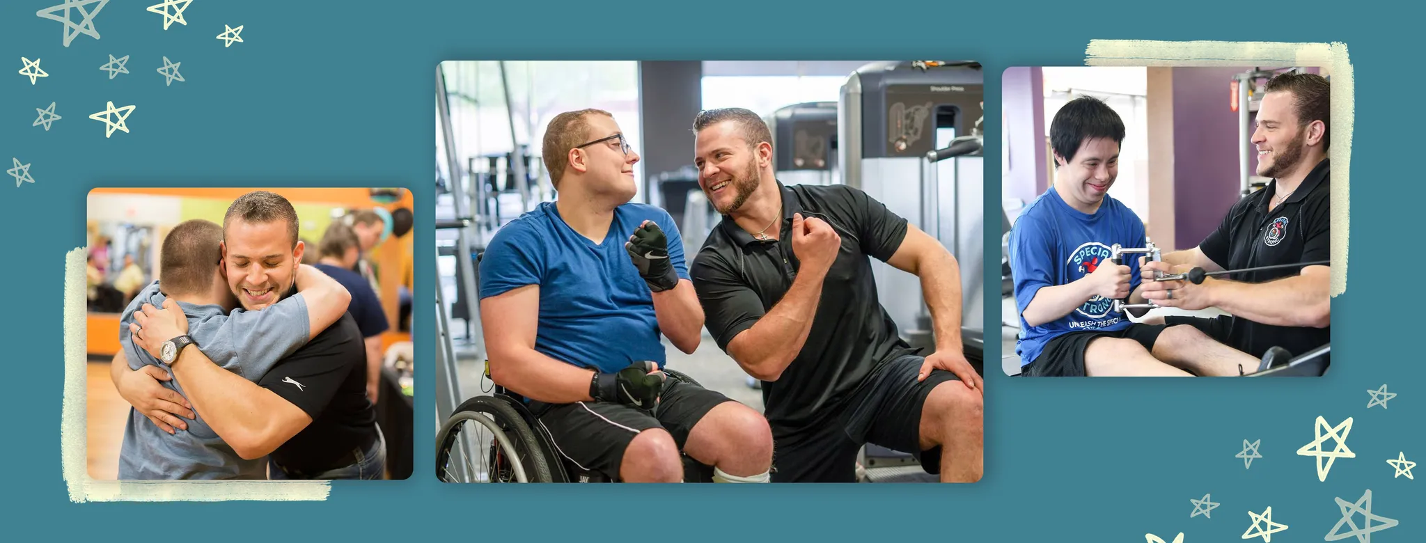 Three images of Special Strong 