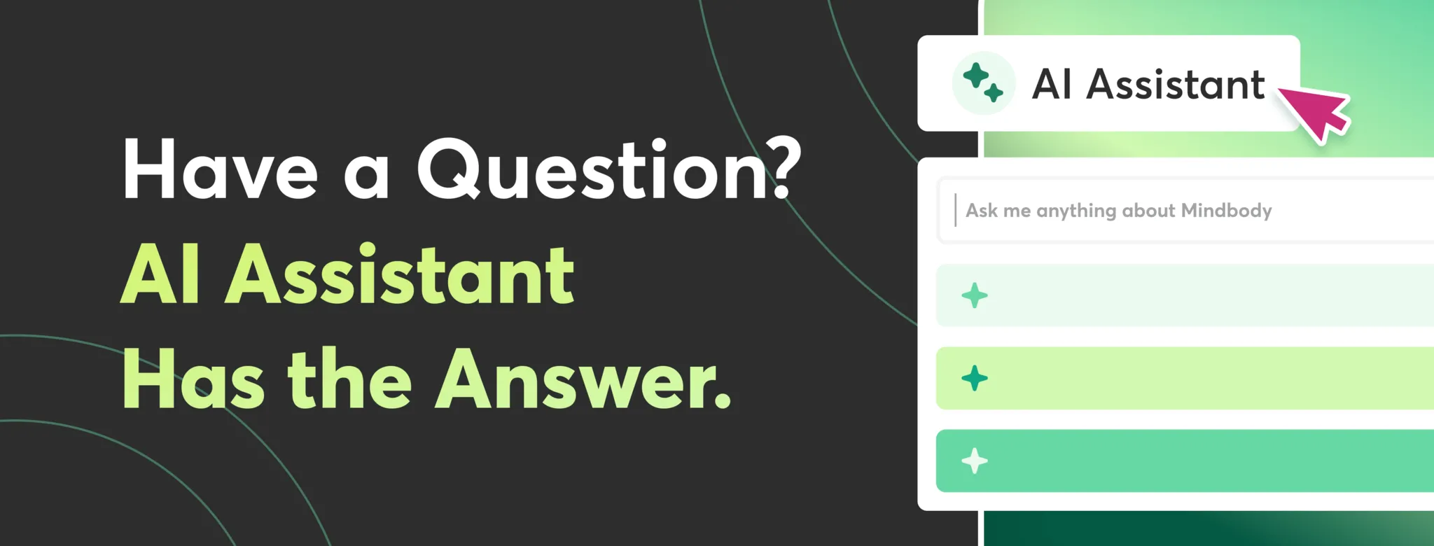 AI Assistant in Mindbody software