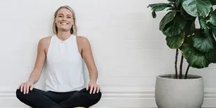 A woman in Happy Melon Studios