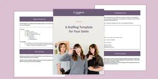 A staffing template for your salon
