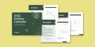 2022 Holiday Calendar for Integrative Health Businesses