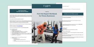 First Visit Report Workbook  for Fitness Businesses
