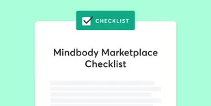 Mindbody Marketplace Checklist graphic