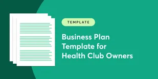 Business Plan Template for Health Club Owners
