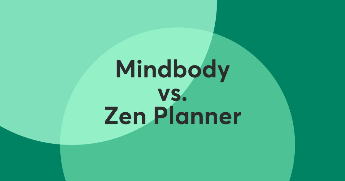 Mindbody vs. Zen Planner Mindbody