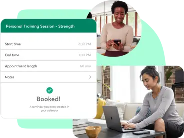 Mindbody booking features
