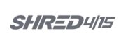 shred415 grey logo