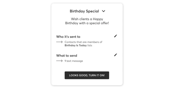 birthday email