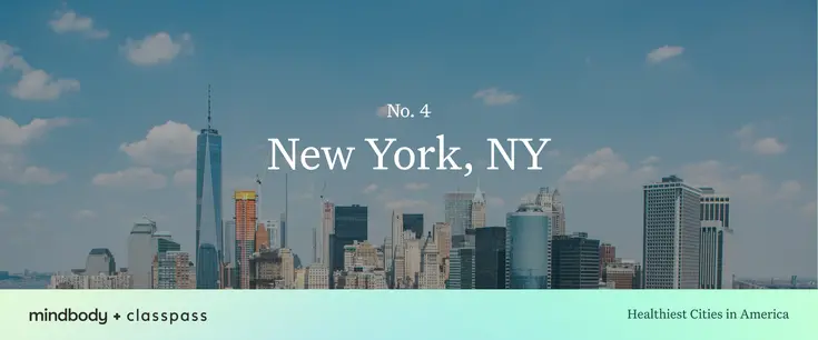 NYC top 10 healthiest city in america