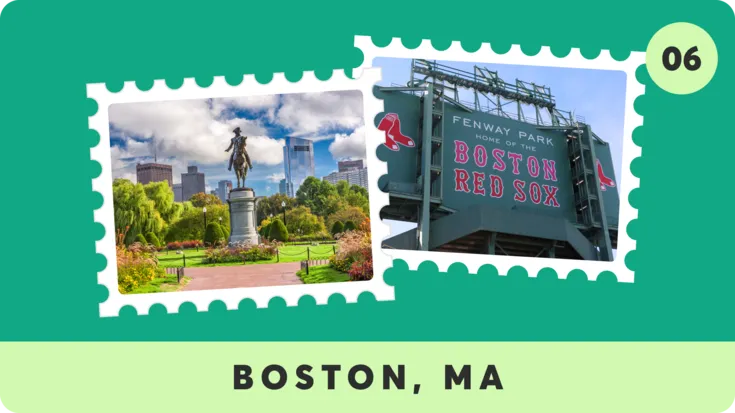 6. Boston, MA 