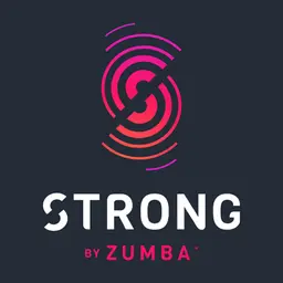 strong by zumba logo