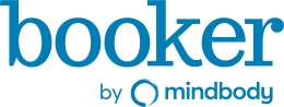 Booker by Mindbody logo | t